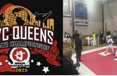 “एनवाइसी क्वीन्स कराते च्याम्पियनसिप” आयोजना, दुई सयबढी खेलाडिद्धारा प्रतिस्पर्धा